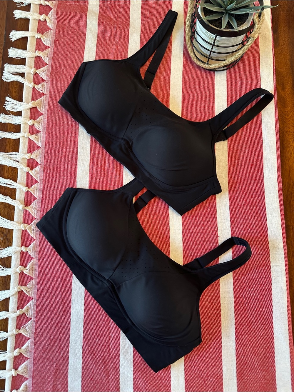 Lululemon Run Times Bra Full Support Black 38C